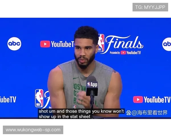 塔图姆利用挡拆制造空位，拉开球队前三得分差距